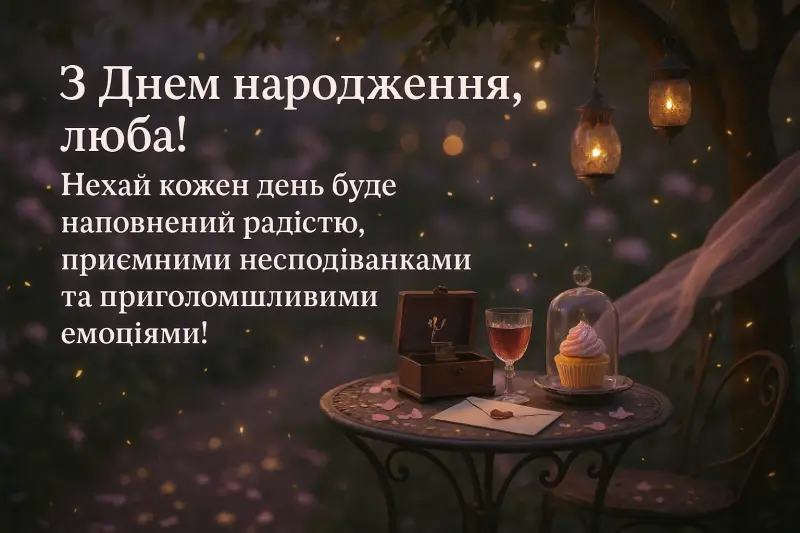 Короткі привітання з днем народження подрузі своїми словами