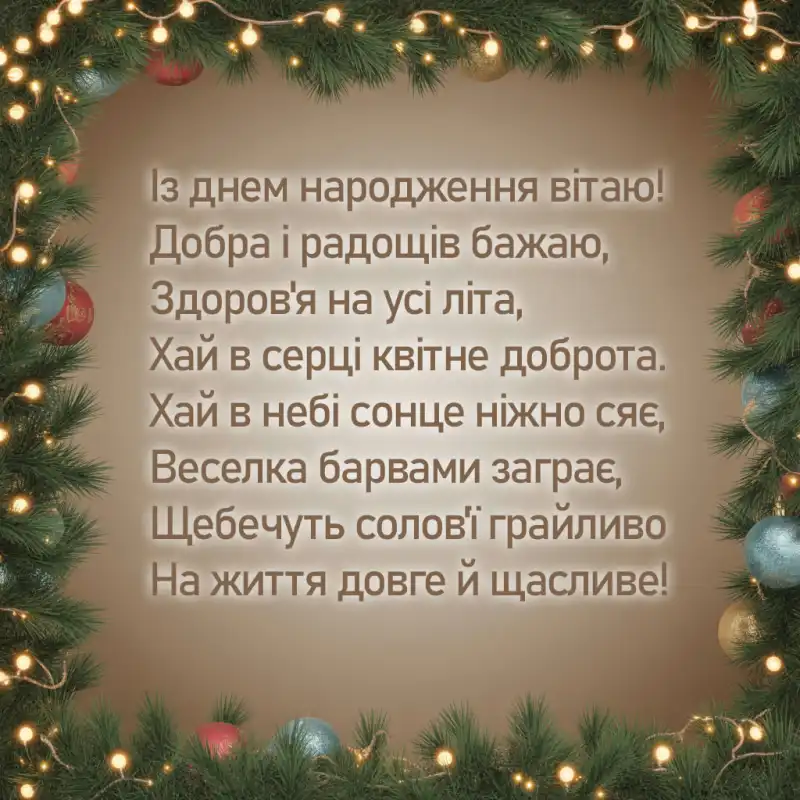 Найкращі привітання з днем народження своїми словами