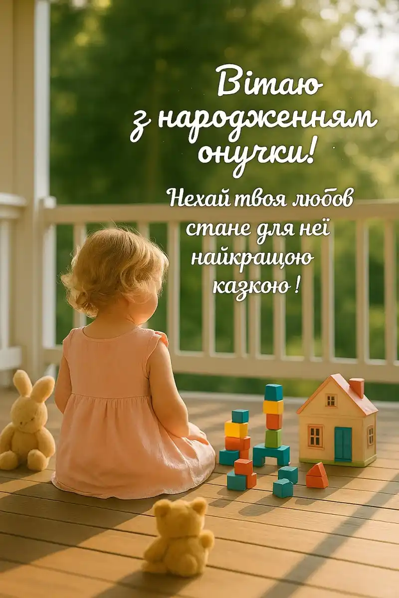 Привітання бабусі з появою онучки: своїми словами і від душі Привітання бабусі з появою онучки: своїми словами і від душі