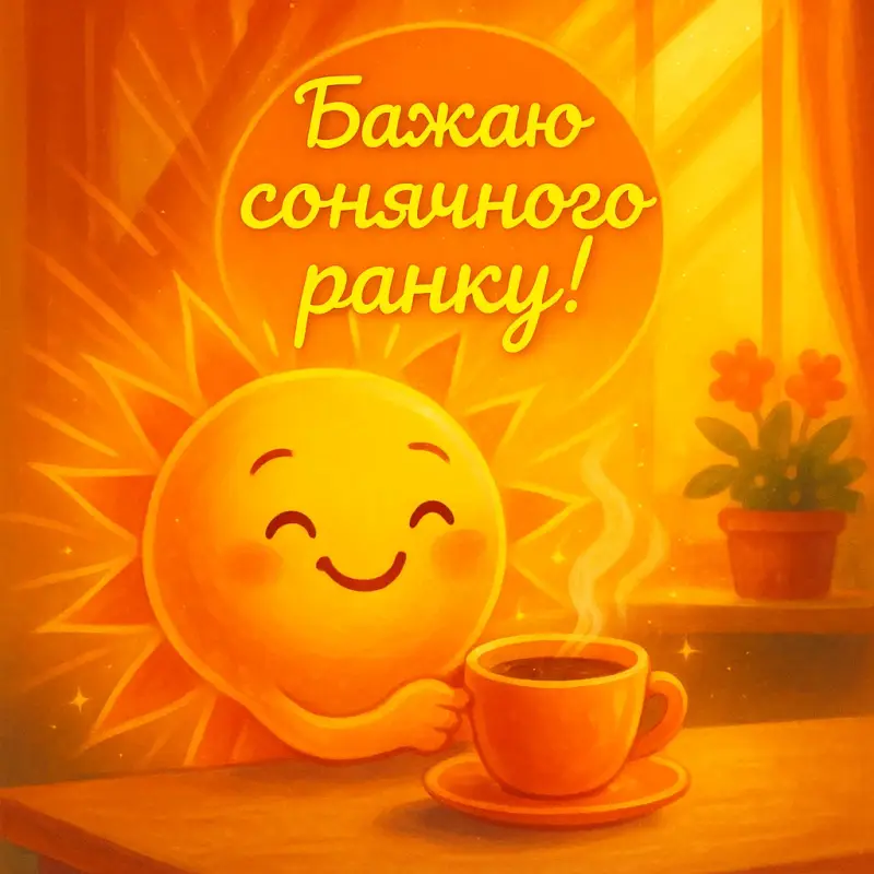 Гарні привітання з добрим ранком