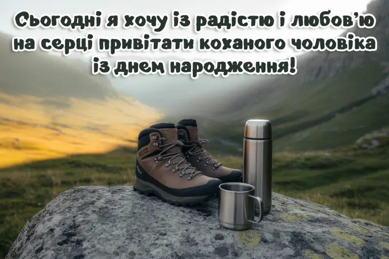 Привітання з днем народження чоловіка своїми словами