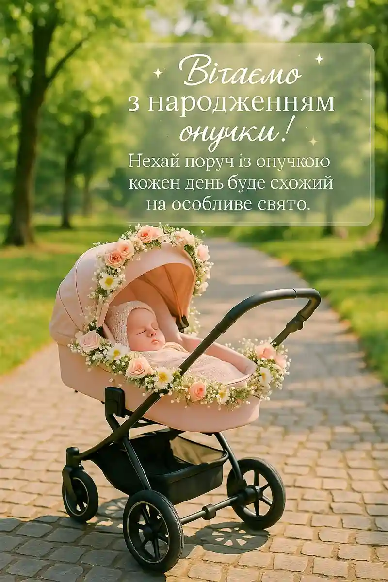 Привітання бабусі з появою онучки: своїми словами і від душі Привітання бабусі з появою онучки: своїми словами і від душі