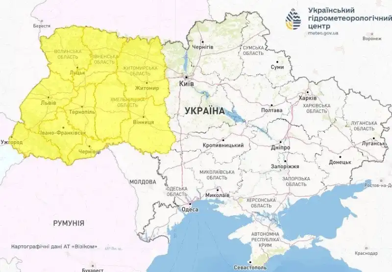 Грози, шквали і спека: на Україну насувається потужна хвиля негоди